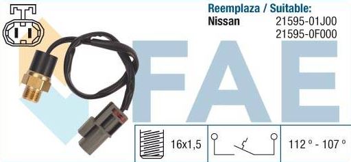 [FAE37780] Termocontacto ventilador FAE 37780