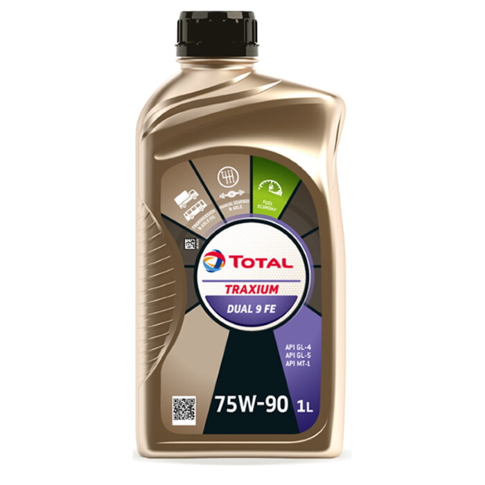 [TOT214145] TOTAL TRAXIUM DUAL 9 FE 75W-90 12x1L