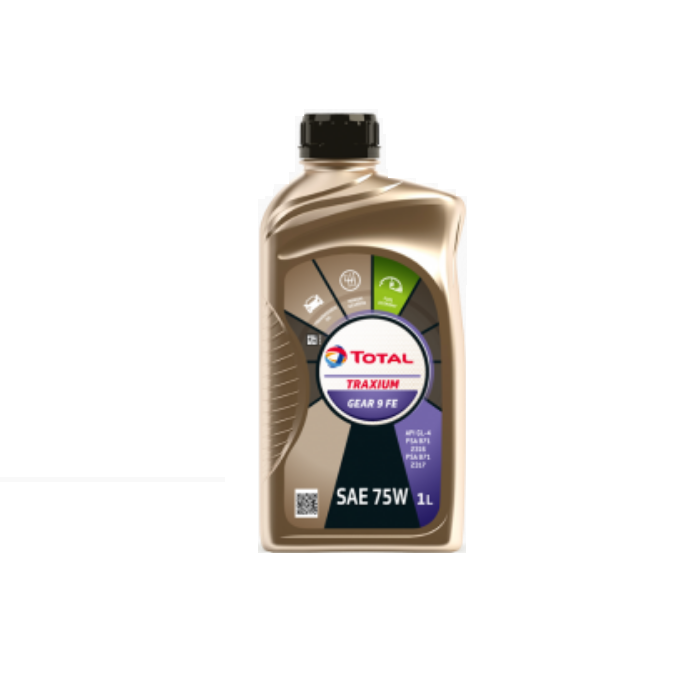 [TOT214244] TOTAL TRAXIUM GEAR 9 FE SAE 75W 12x1L